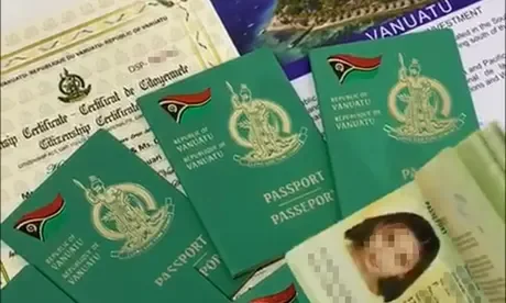 Vanuatu passports and citizenship certificate documentation