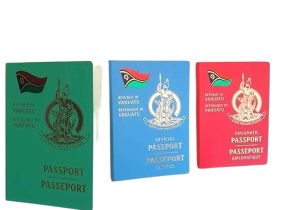 Vanuatu ordinary, official and diplomatic passports